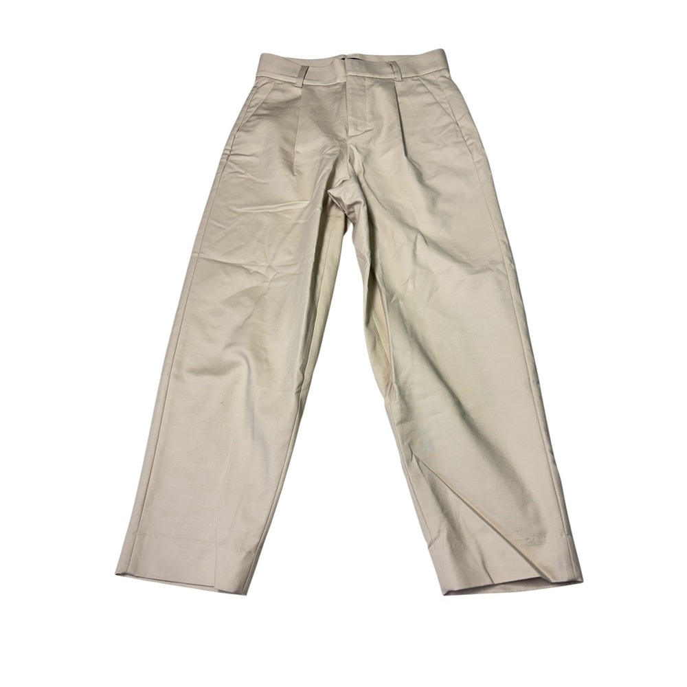 NWT Banana Republic Petite 00 W26 L24 HR Pleated Balloon Pants Barely Beige